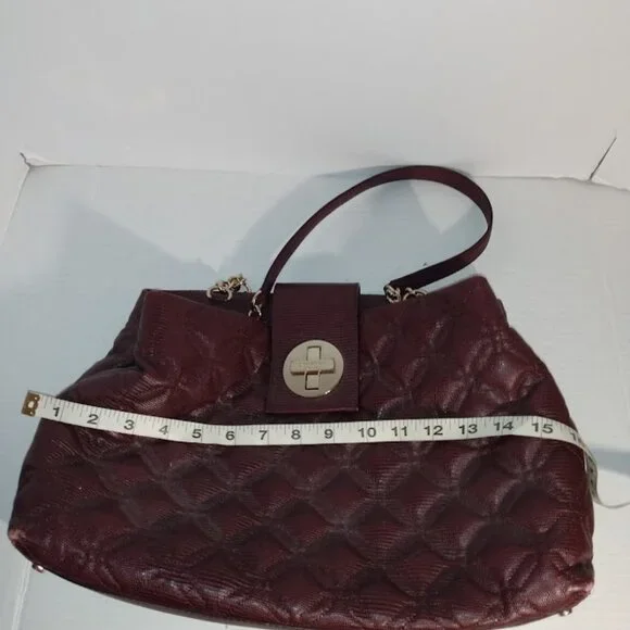 Kate Spade New York: Large double handle Handbag with green care card. - Picture 5 of 9